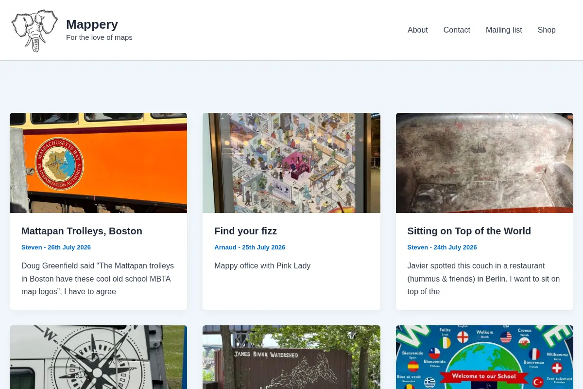 Mappery – For the love of maps