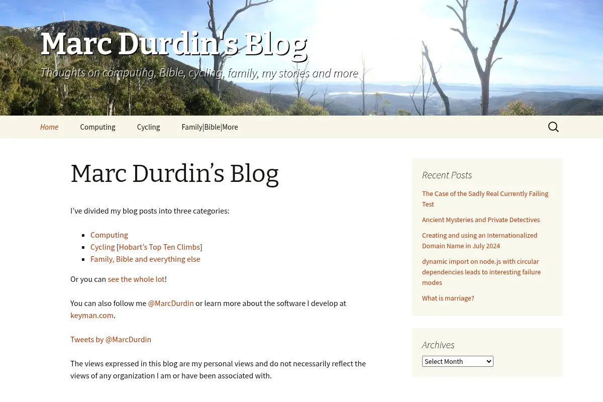 Marc Durdin's Blog