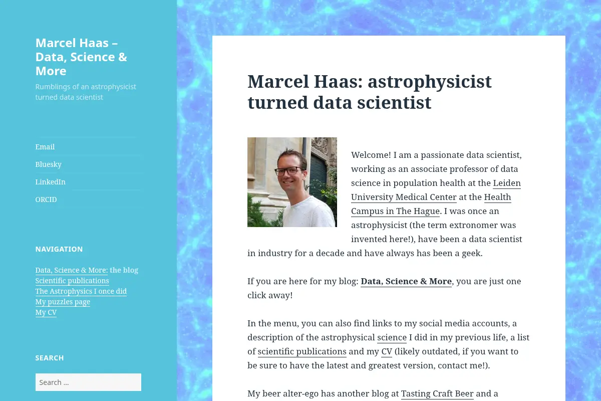 Marcel Haas – Data, Science & More