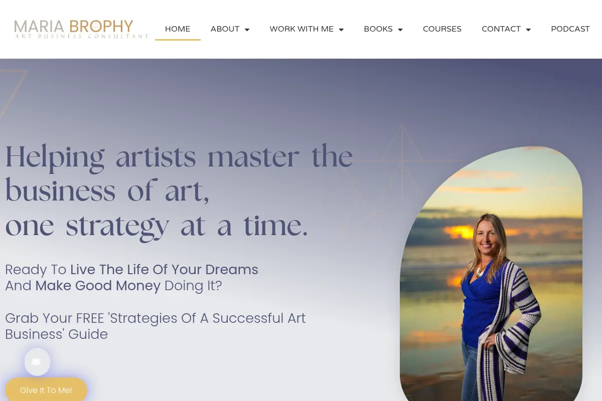 Maria Brophy - Art Business and Lifestyle