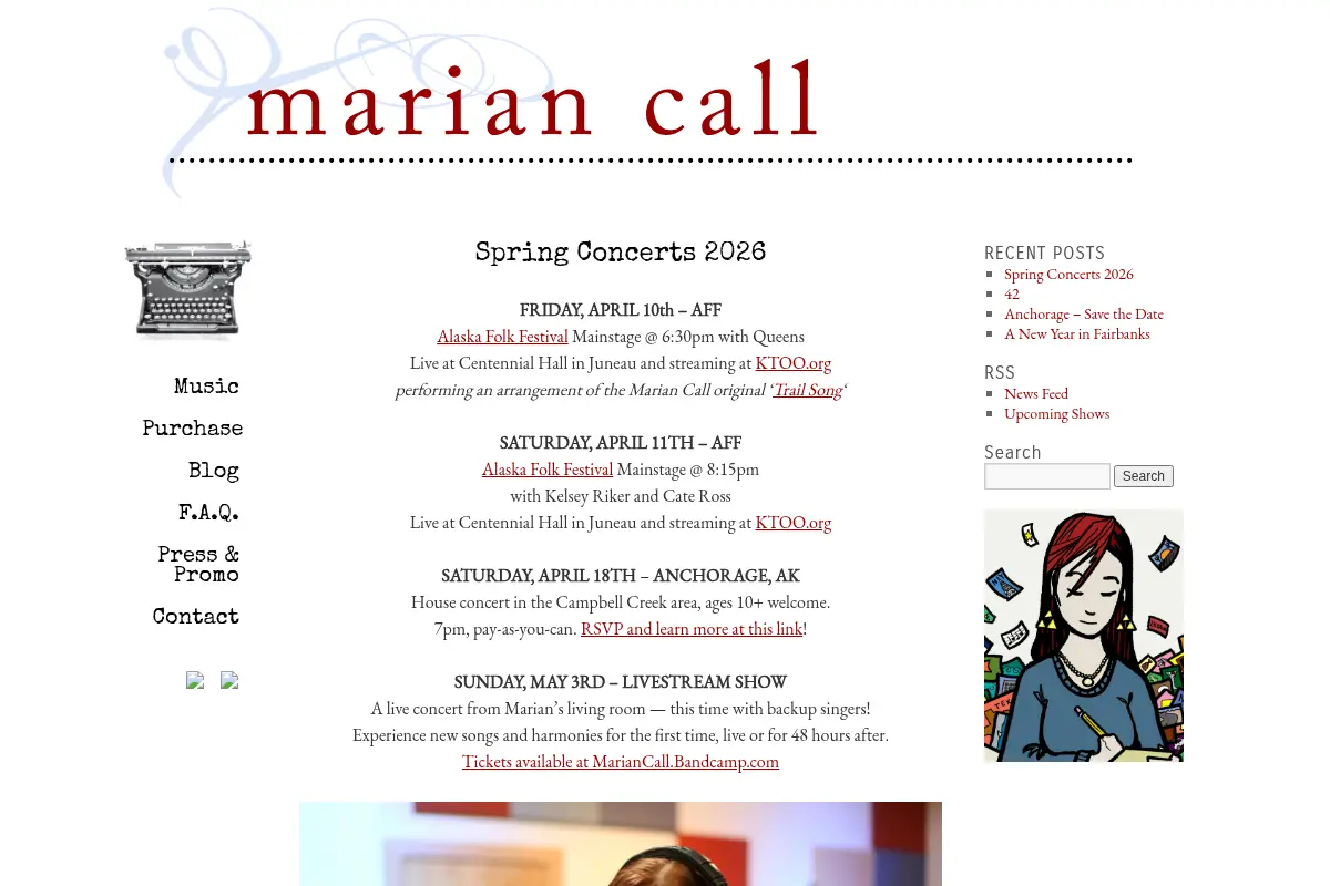 Marian Call | Music