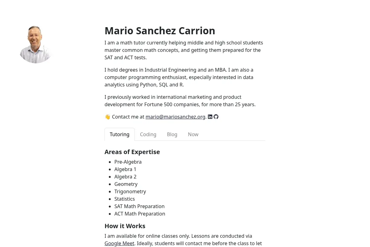 Mario Sanchez Carrion