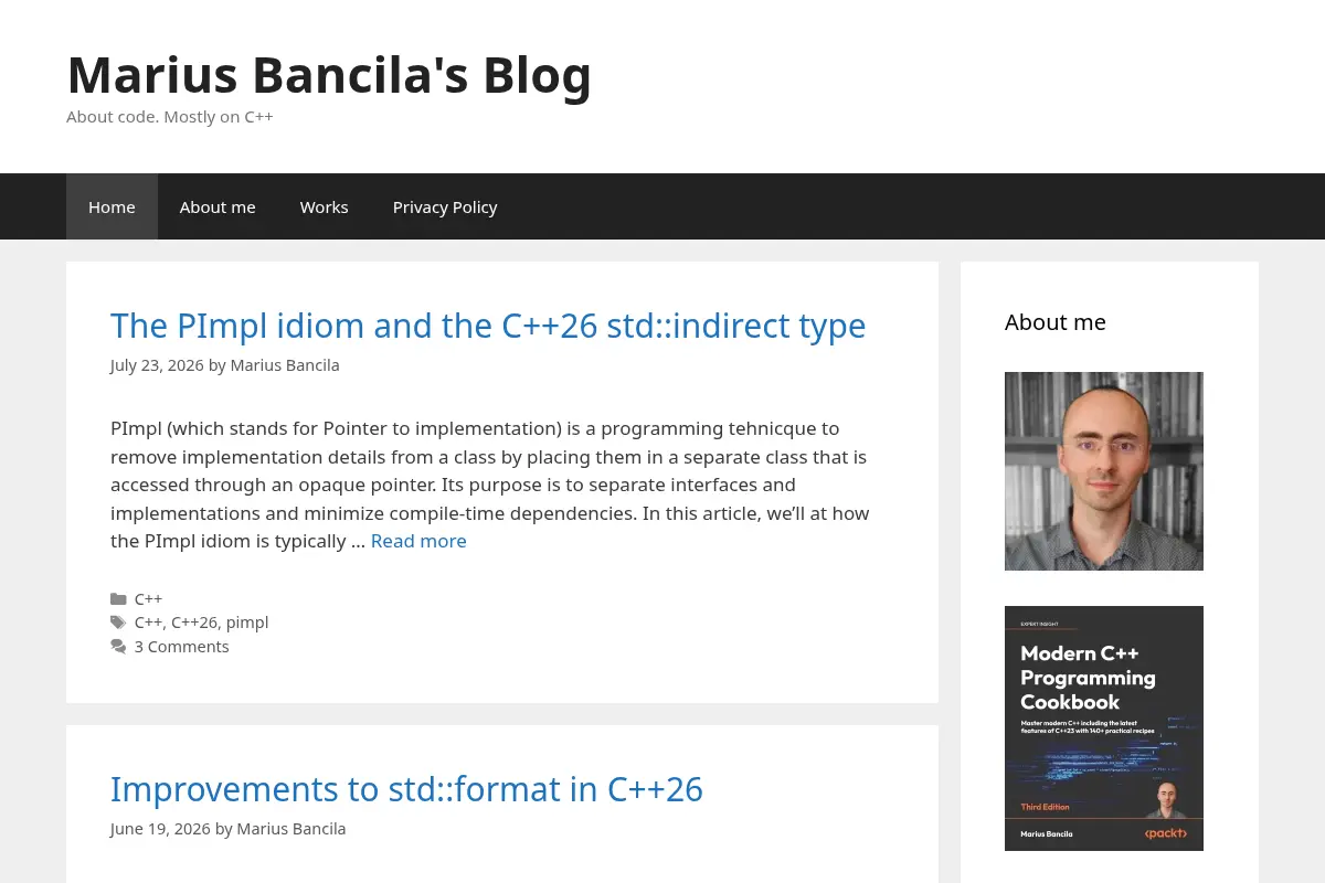 Marius Bancila's Blog