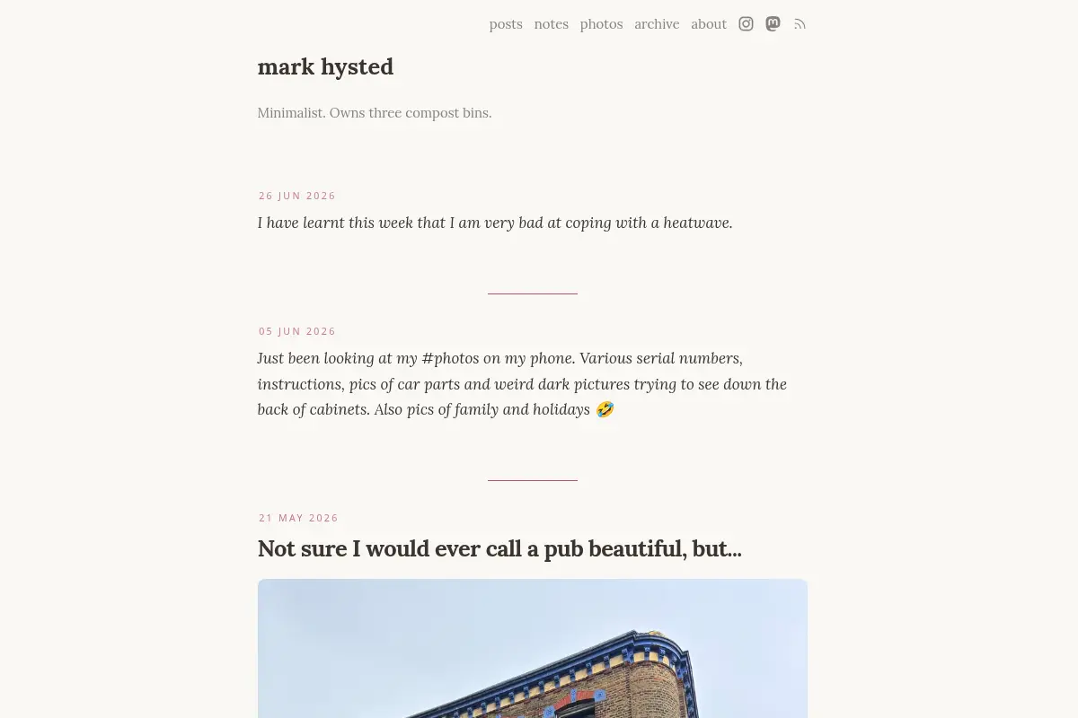 mark hysted