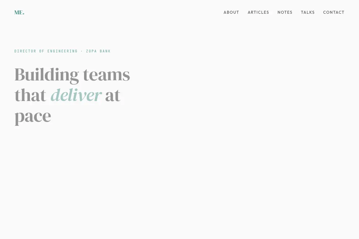Mark Evans – Director of Engineering