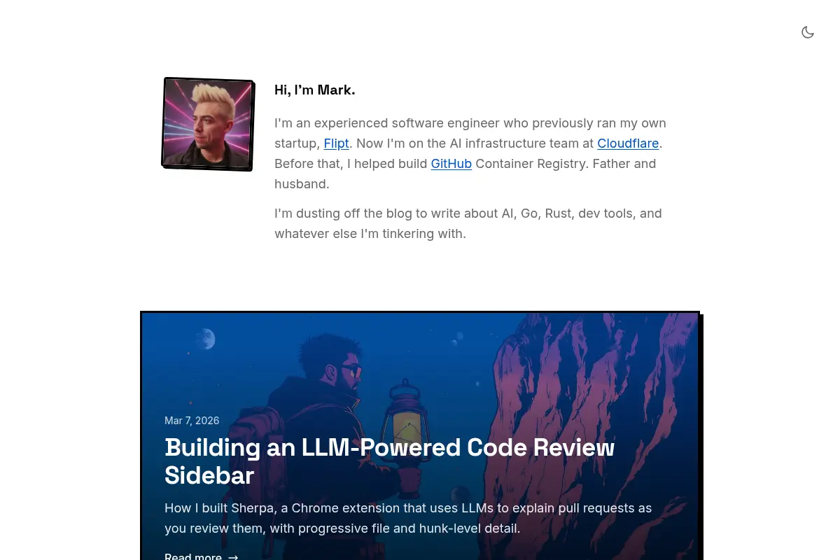 Mark Phelps' Blog
