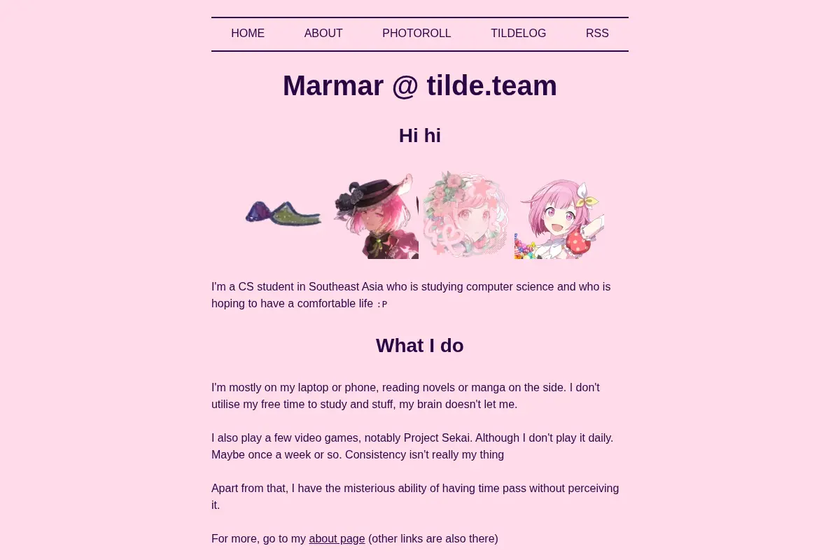 Marmar @ tilde.team