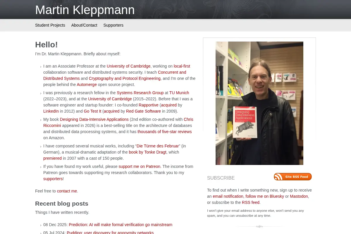 Martin Kleppmann