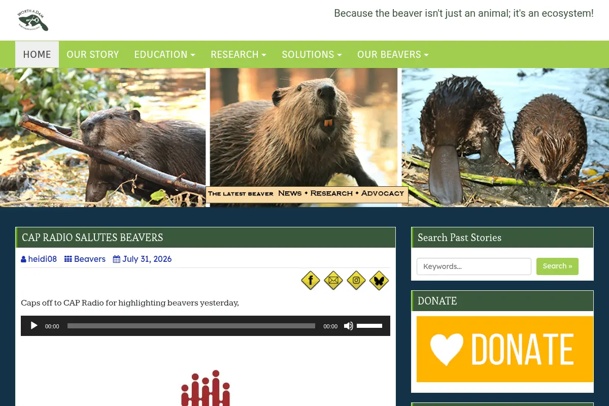 Worth A Dam – The Martinez Beavers