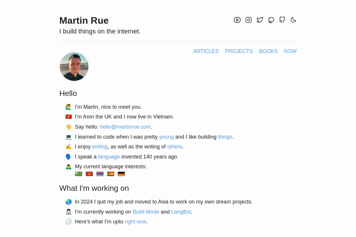 Martin Rue