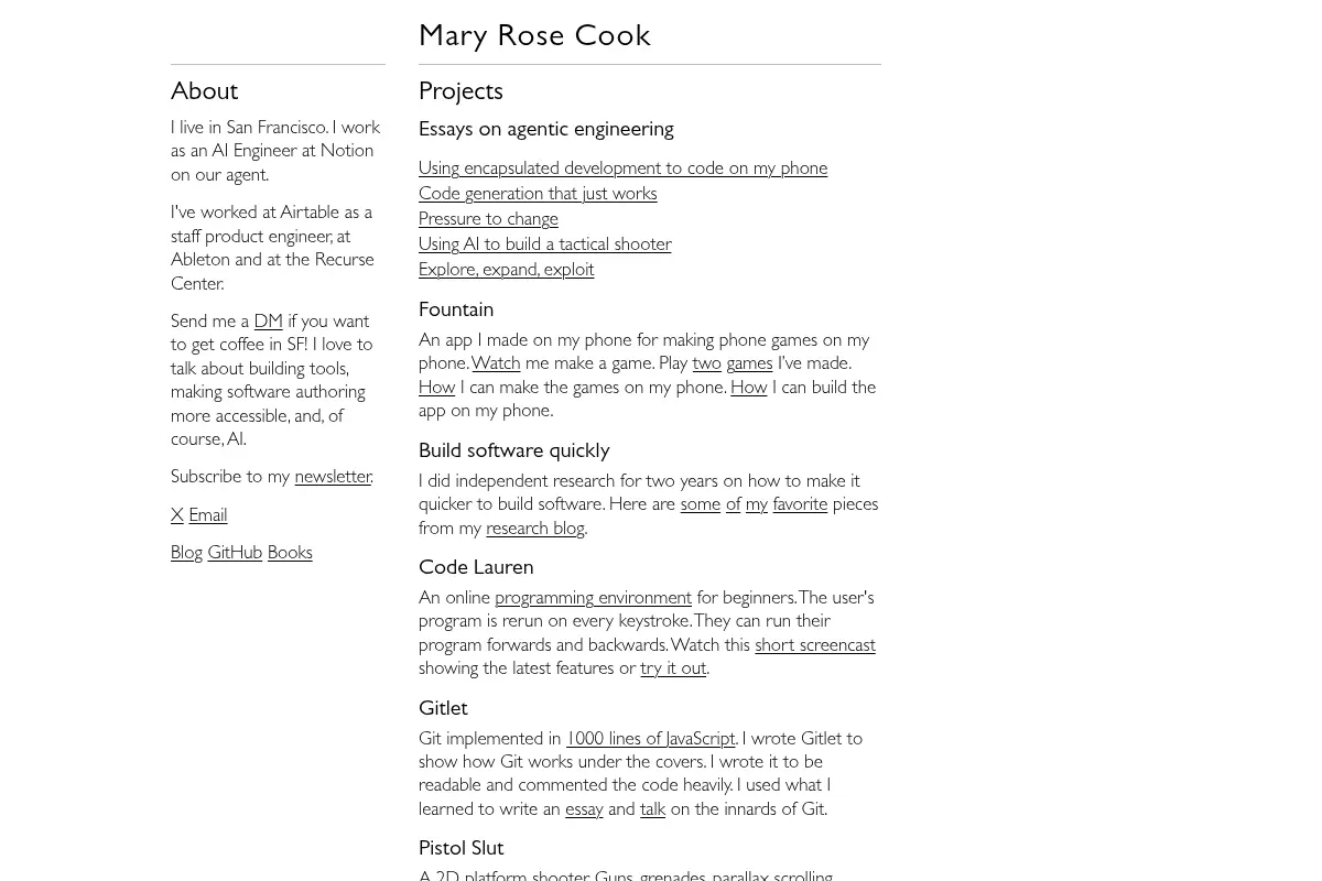 Mary Rose Cook