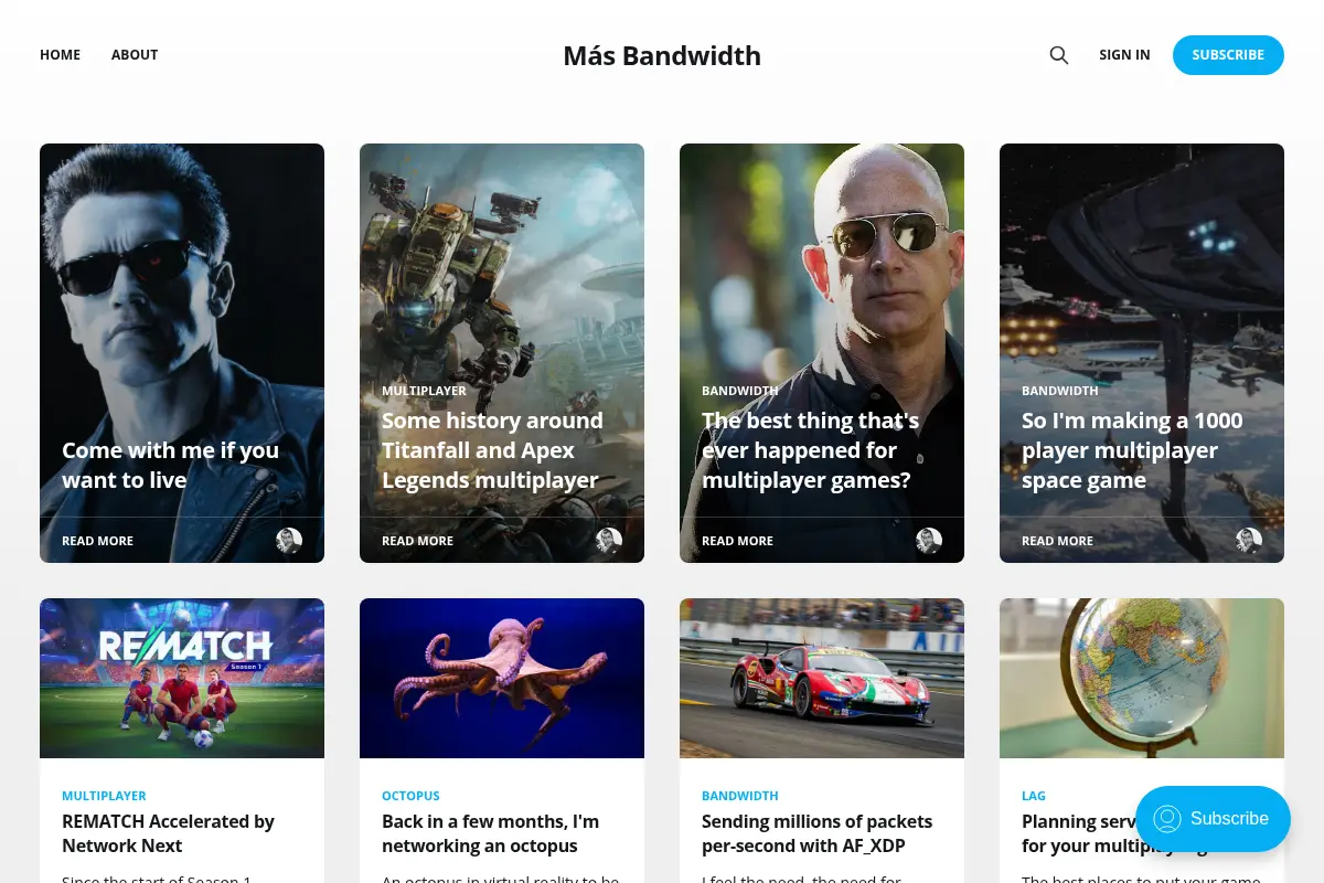 Más Bandwidth