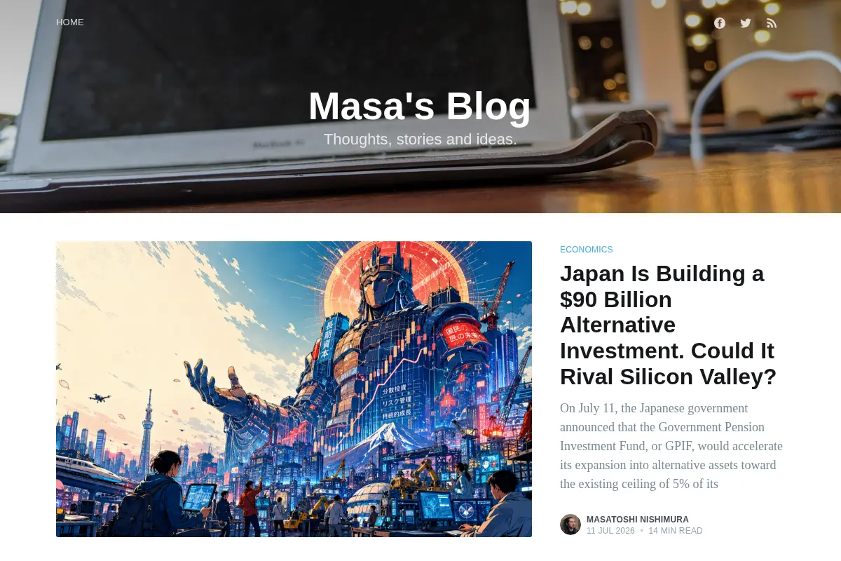 Masa's Blog