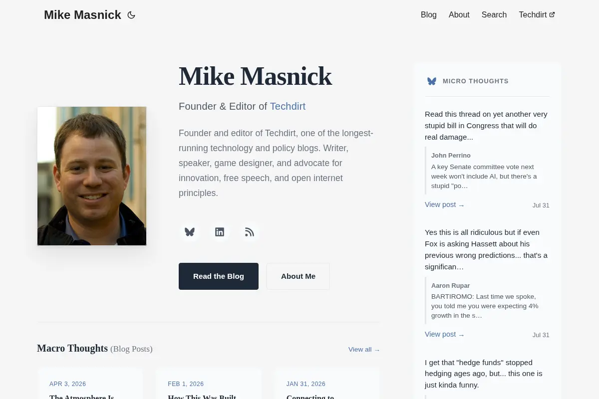 Mike Masnick