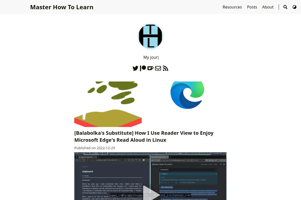 Master How To Learn