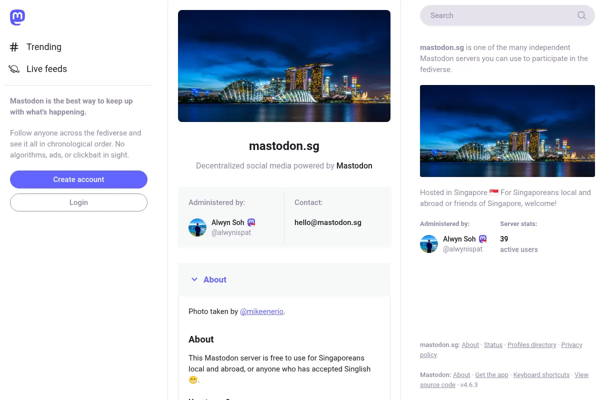 Mastodon 🇸🇬