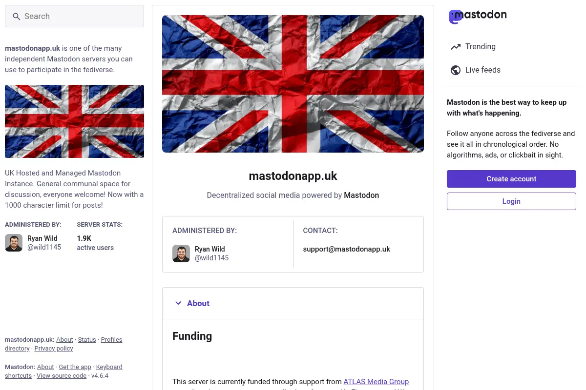 Mastodon App UK
