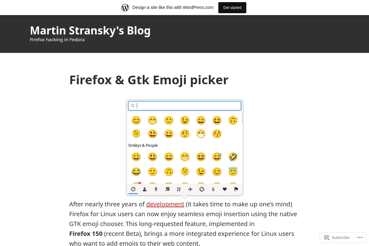 Martin Stransky's Blog – Firefox hacking in Fedora