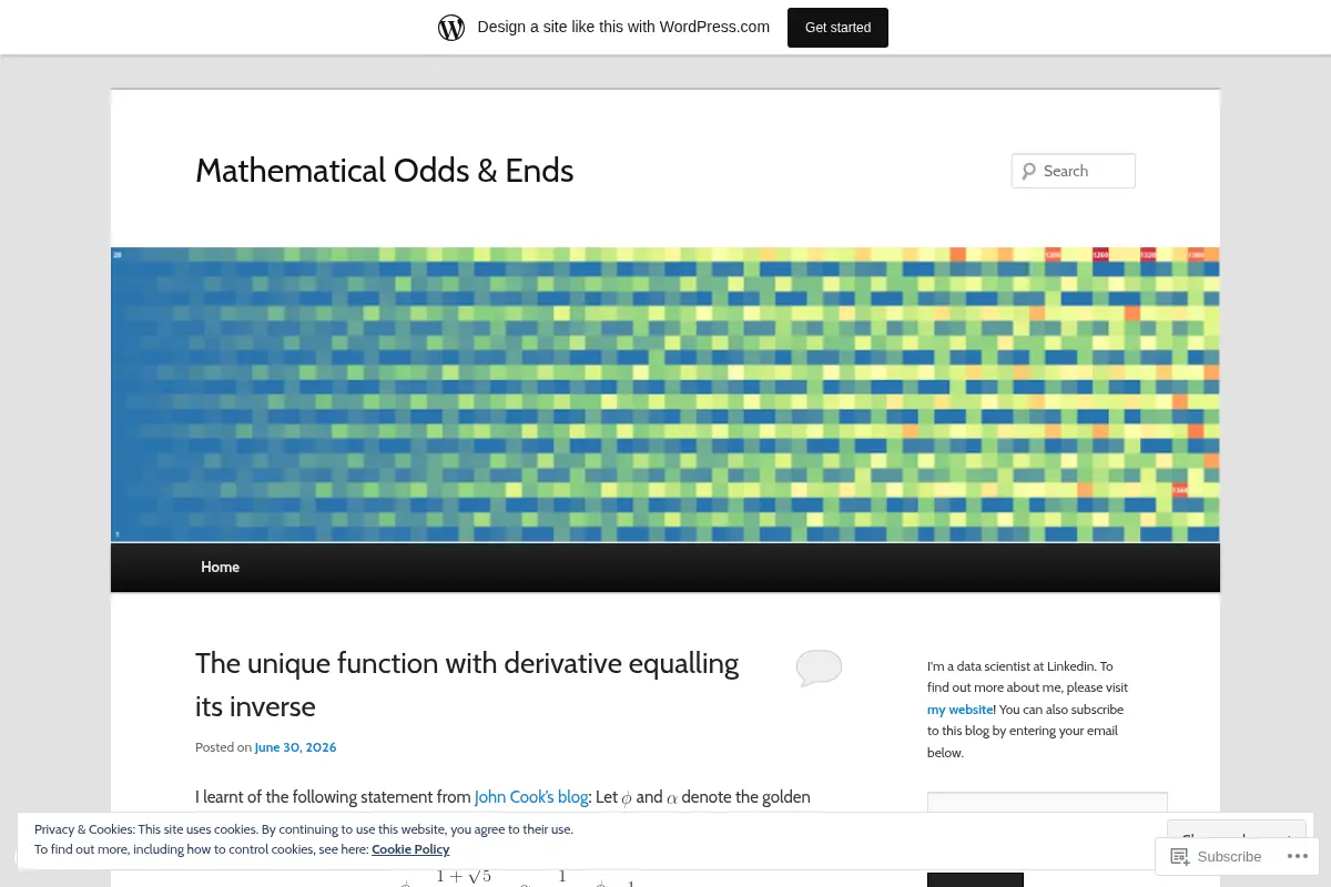 Mathematical Odds & Ends