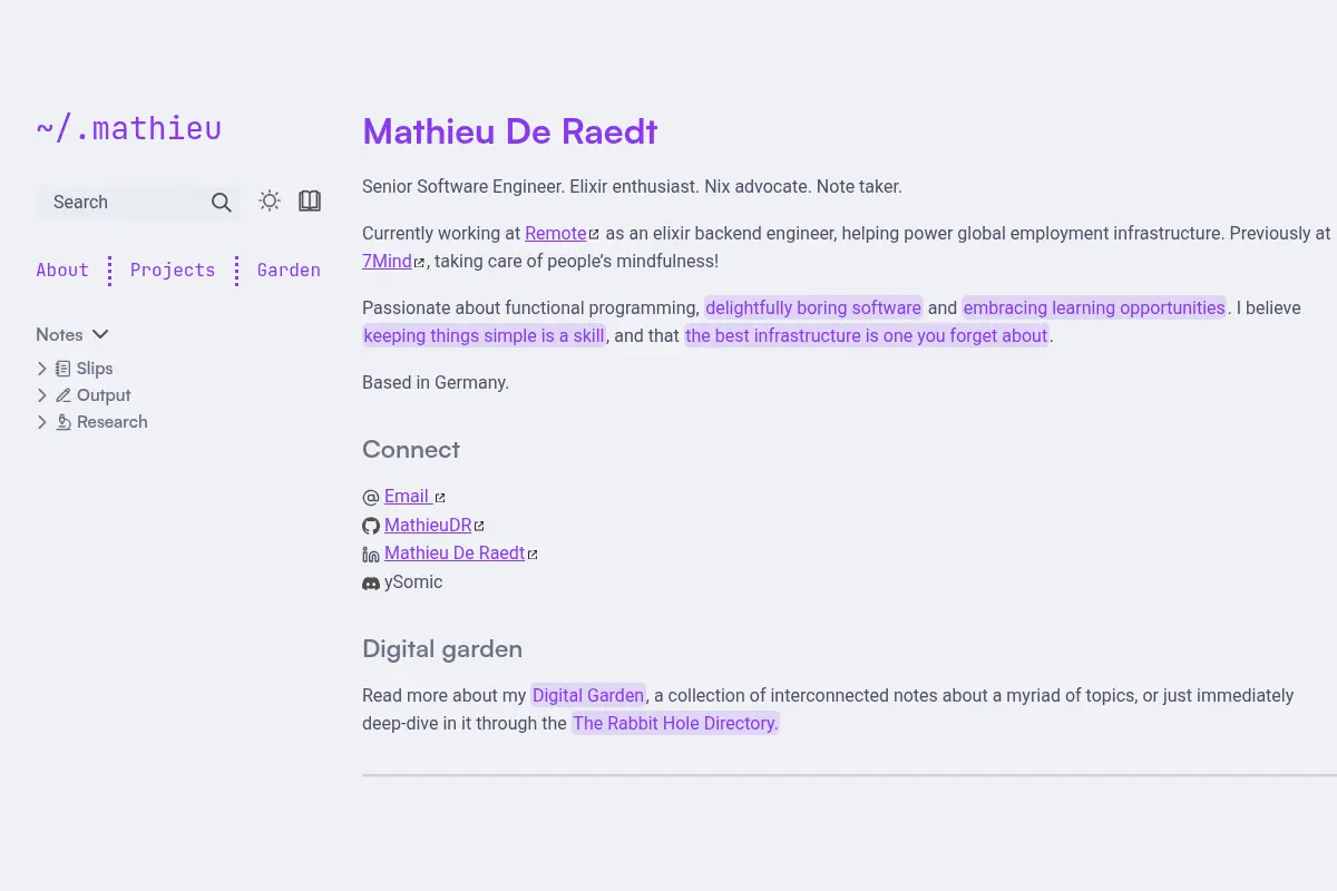 Mathieu De Raedt | Growing ideas