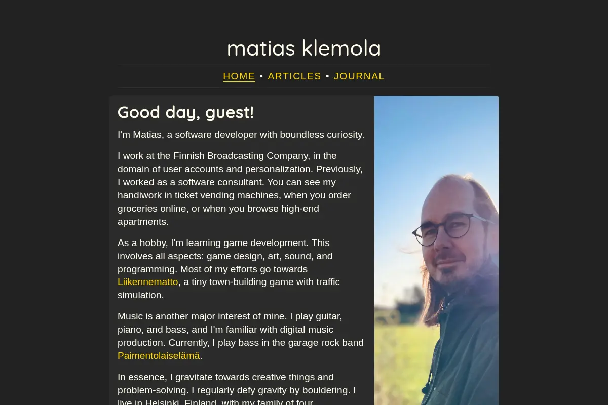 Matias Klemola