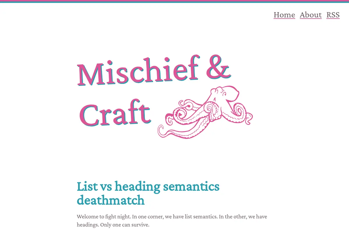 Mischief & Craft