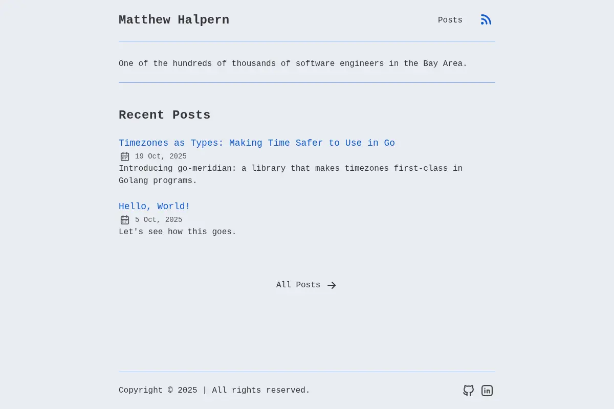 Matthew Halpern