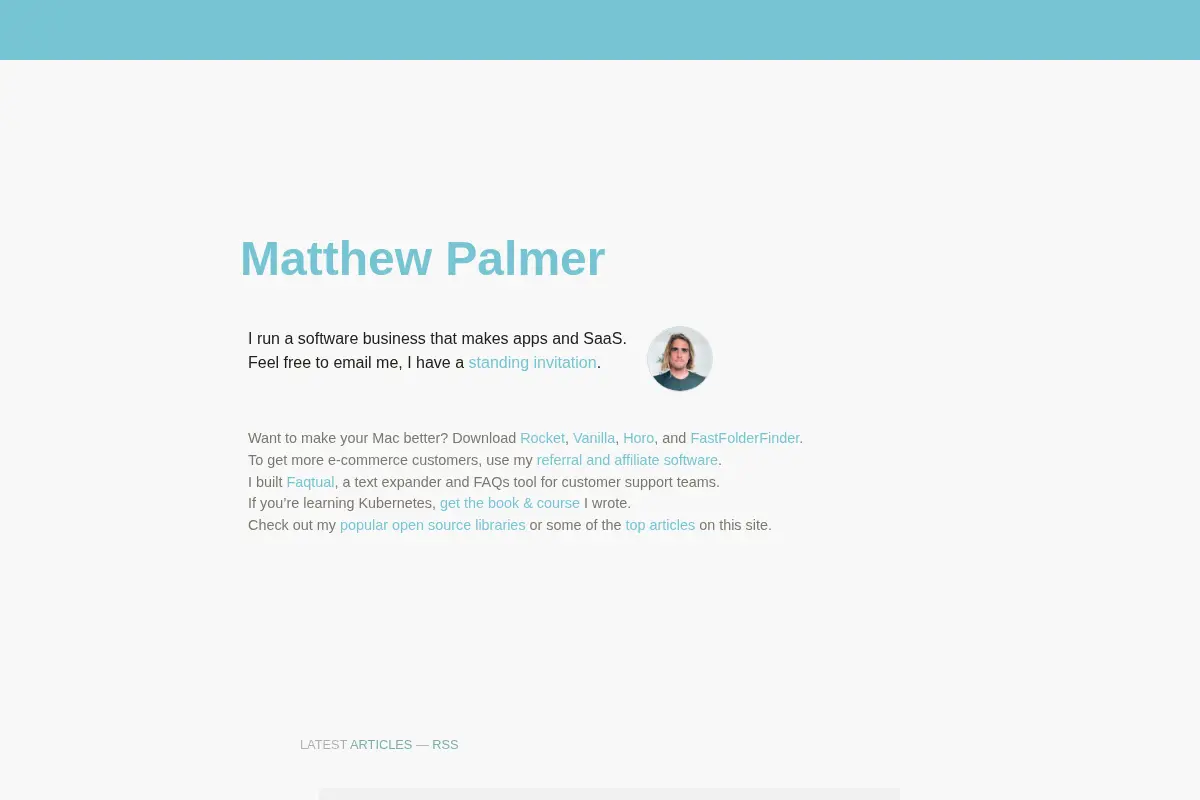 Matthew Palmer