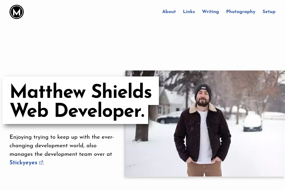 Matthew Shields – Web Developer