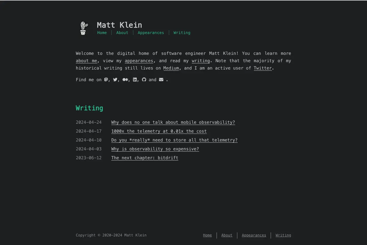 Matt Klein