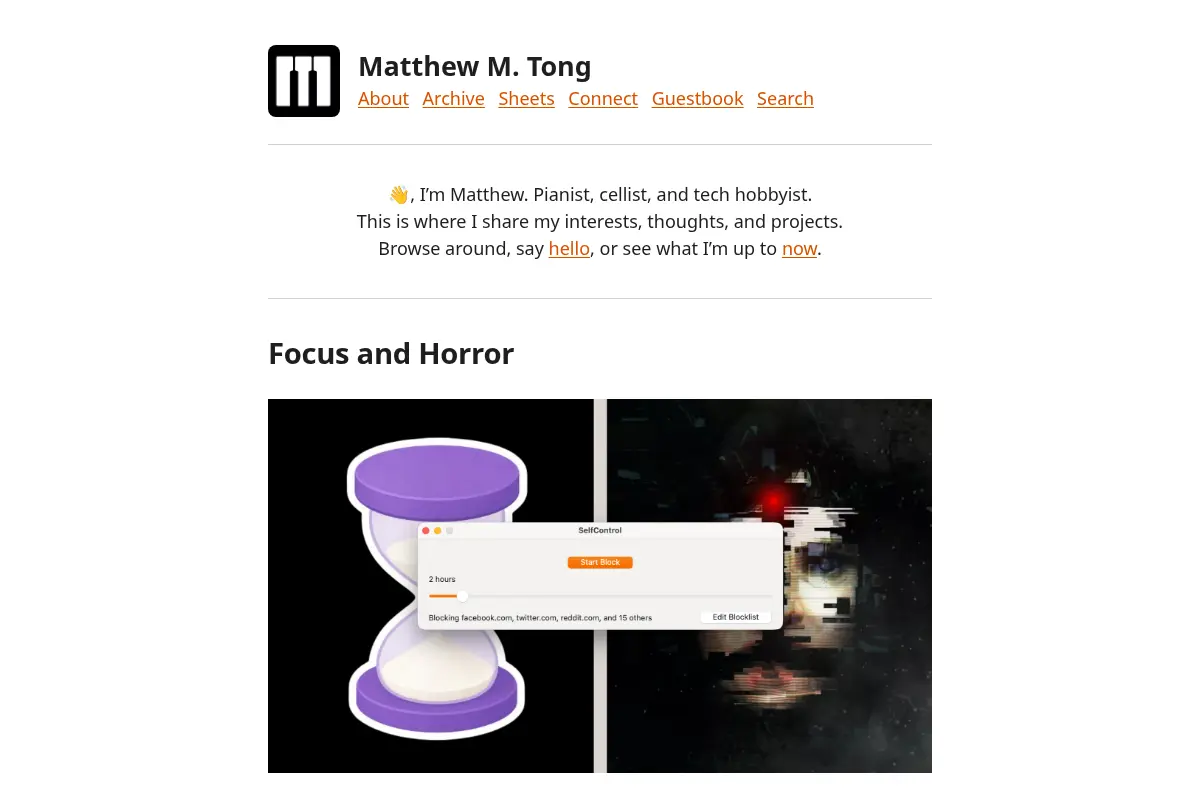 Matthew M. Tong