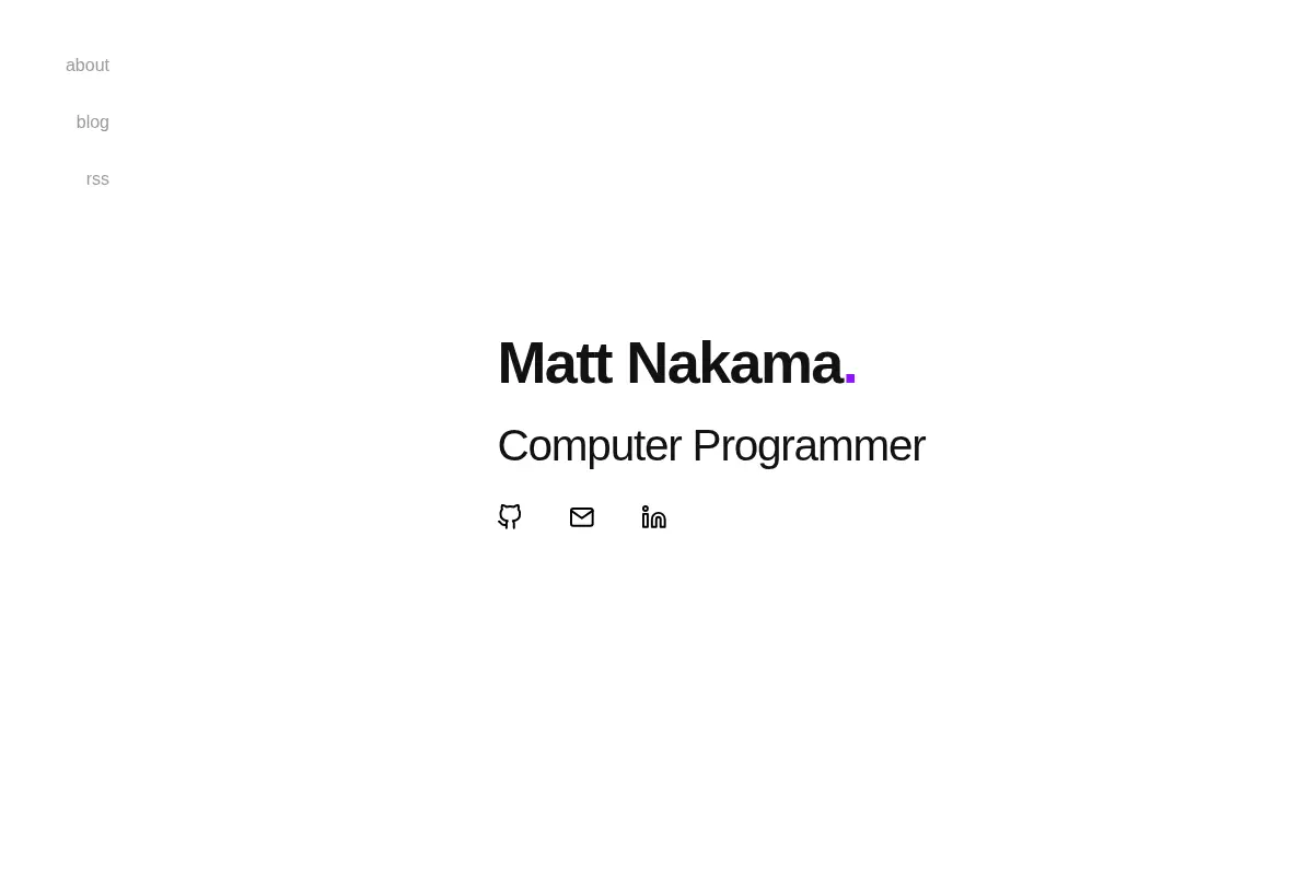 Matt Nakama