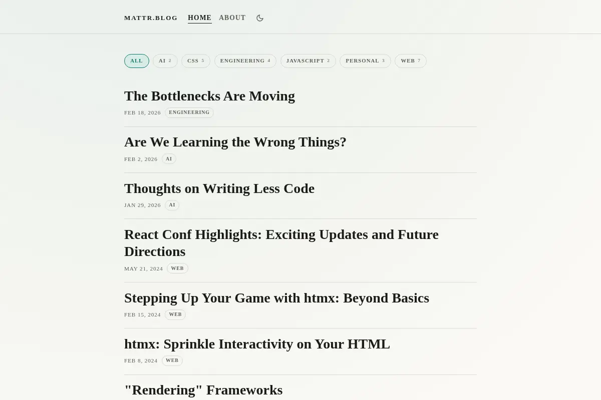 mattr.blog