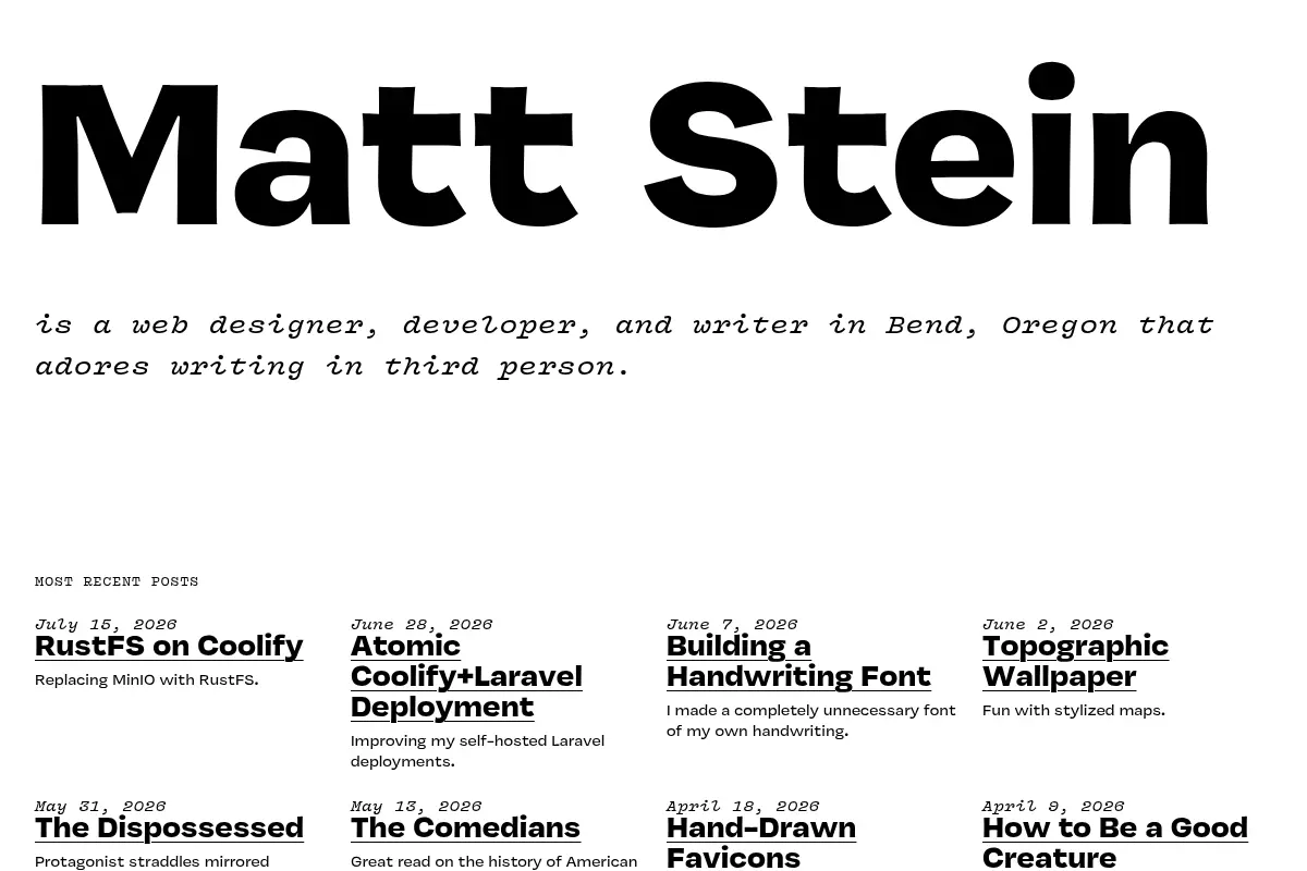 Matt Stein