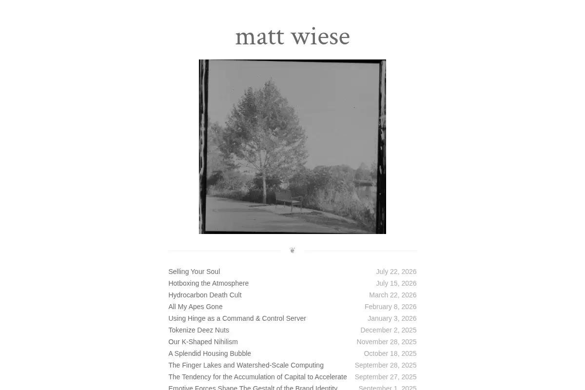 Matt Wiese