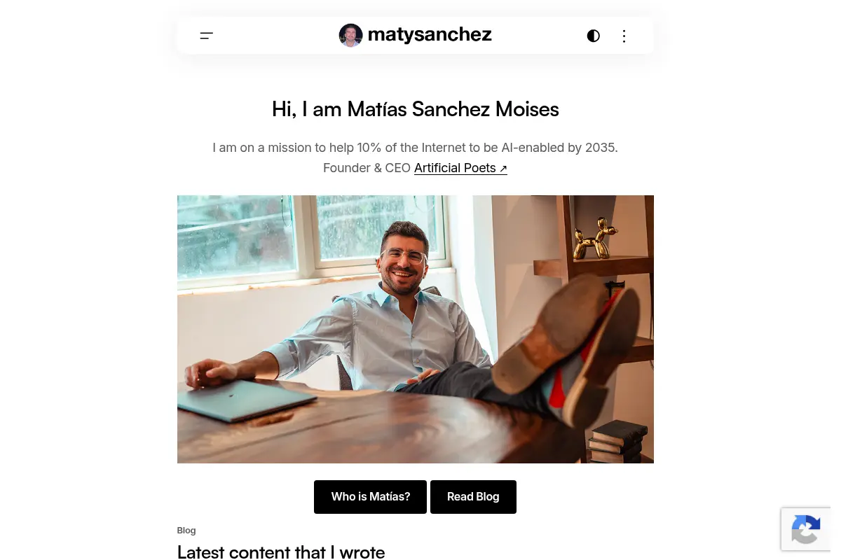 Matias Sanchez Moises