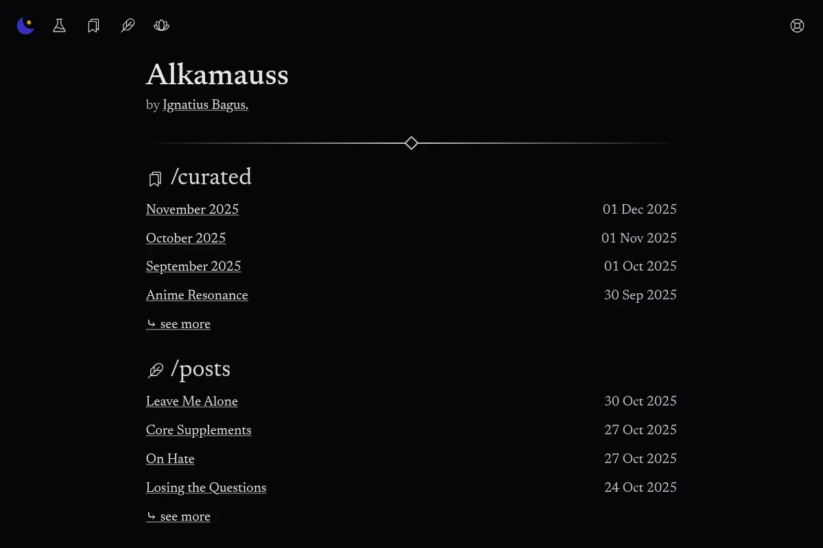 Alkamauss • a digital atelier
