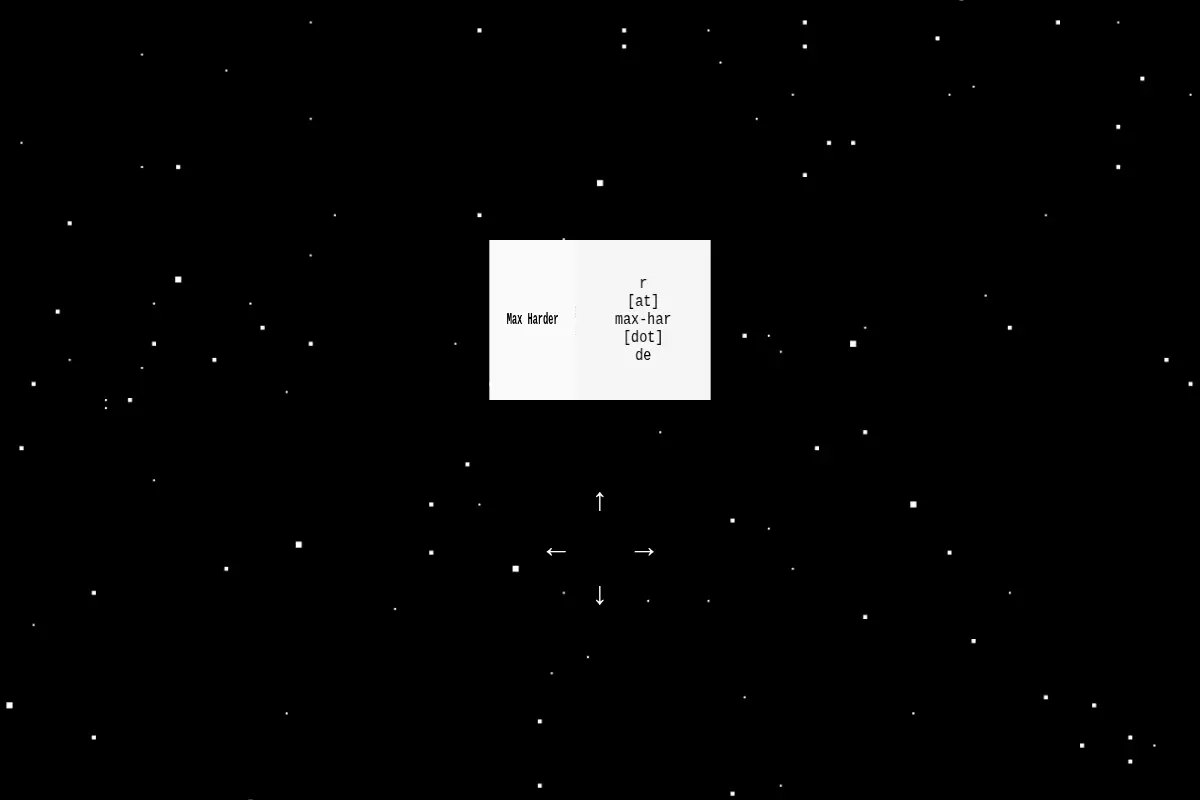 Max Harder | Enter Cyberspace…