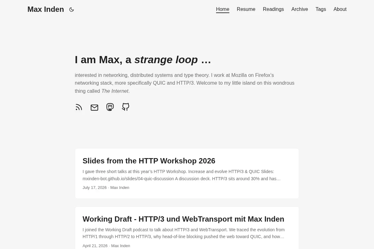Max Inden