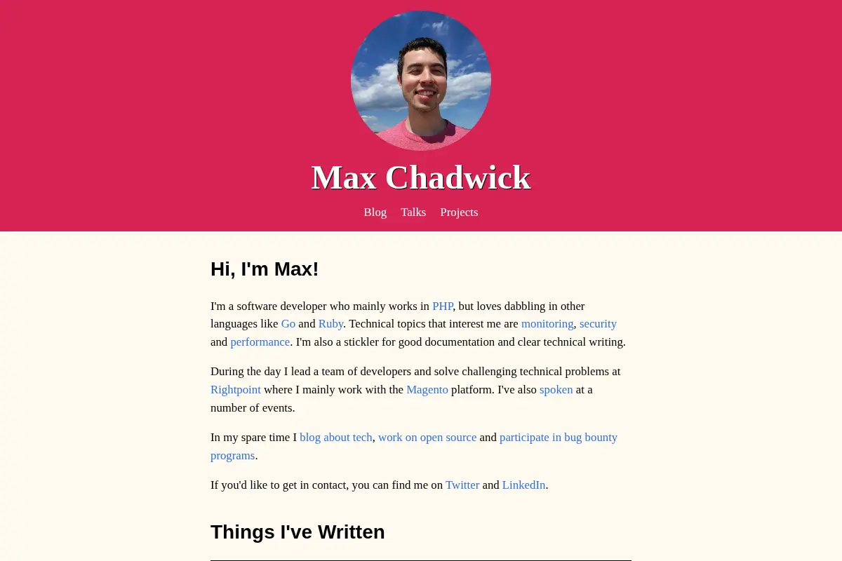 Max Chadwick