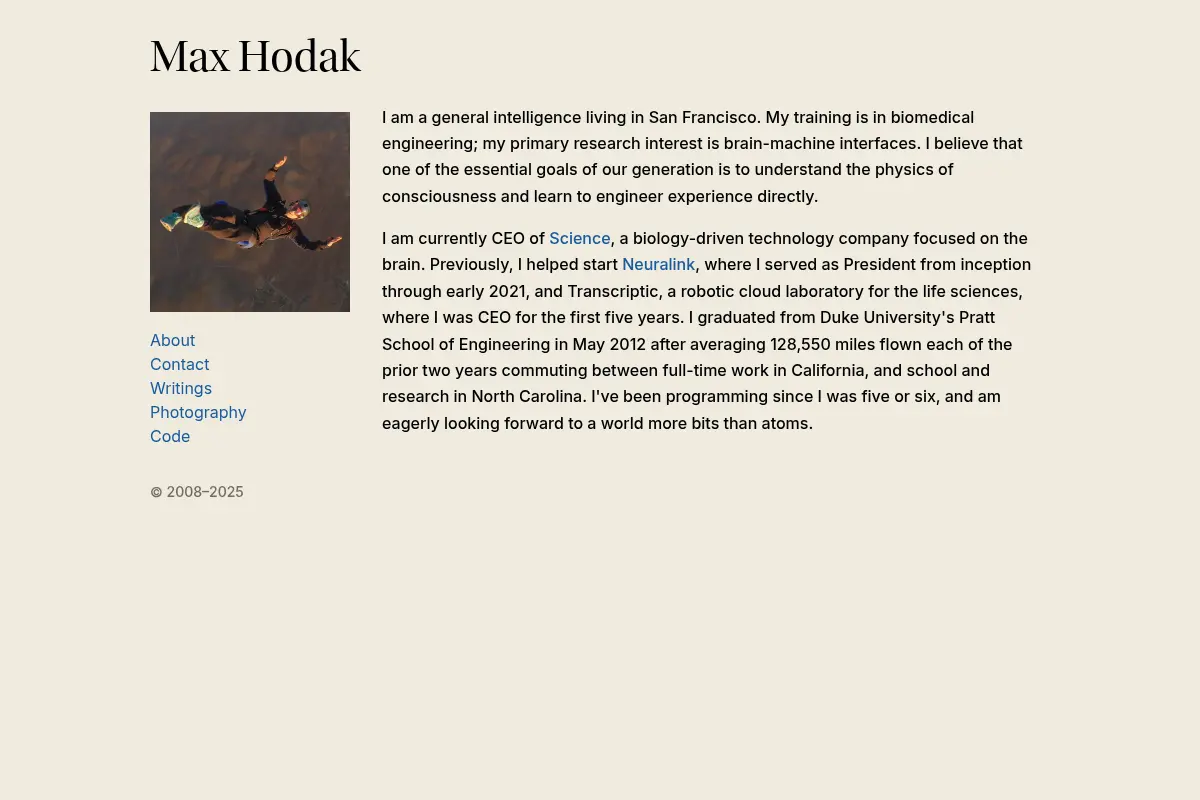 Max Hodak