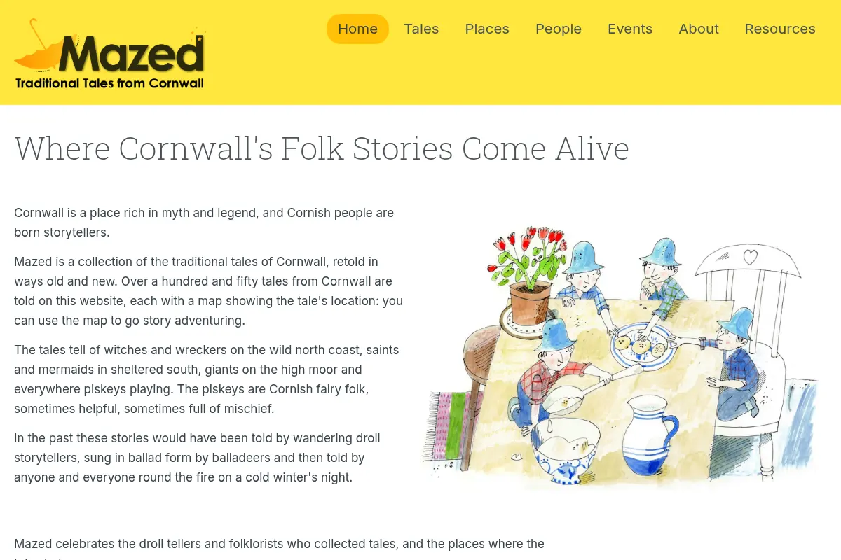 Traditional tales from Cornwall