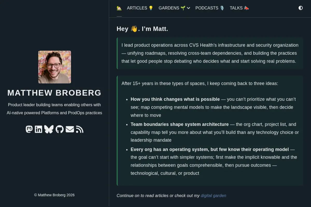 Matthew Broberg