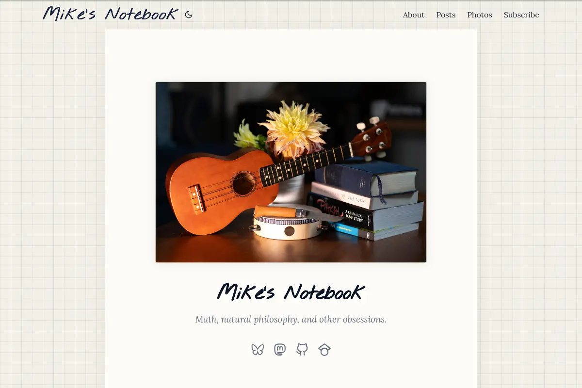 Mike's Notebook