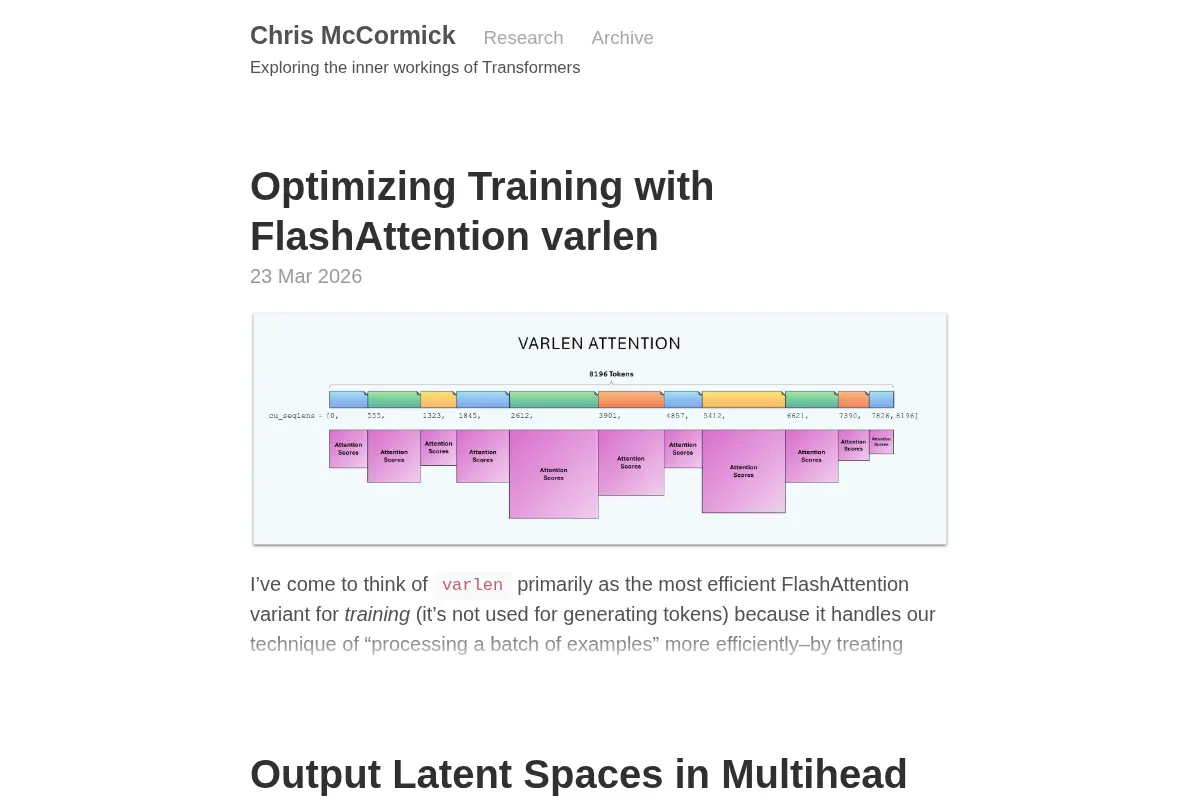 Chris McCormick · Machine Learning Tutorials and Insights