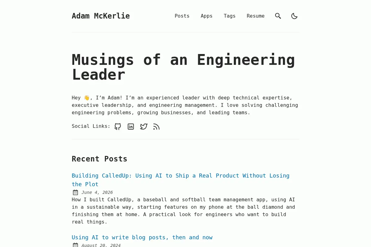 Adam McKerlie