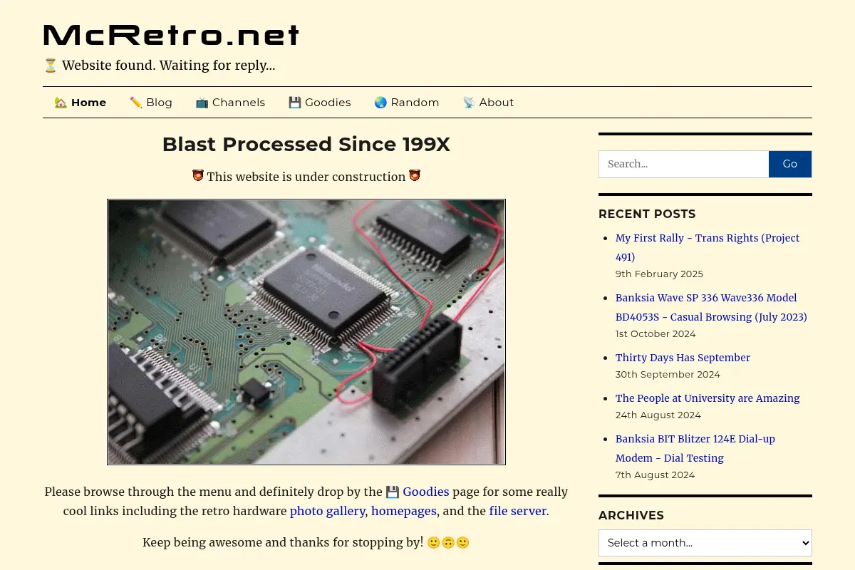 Blast Processed Since 199X - McRetro.net