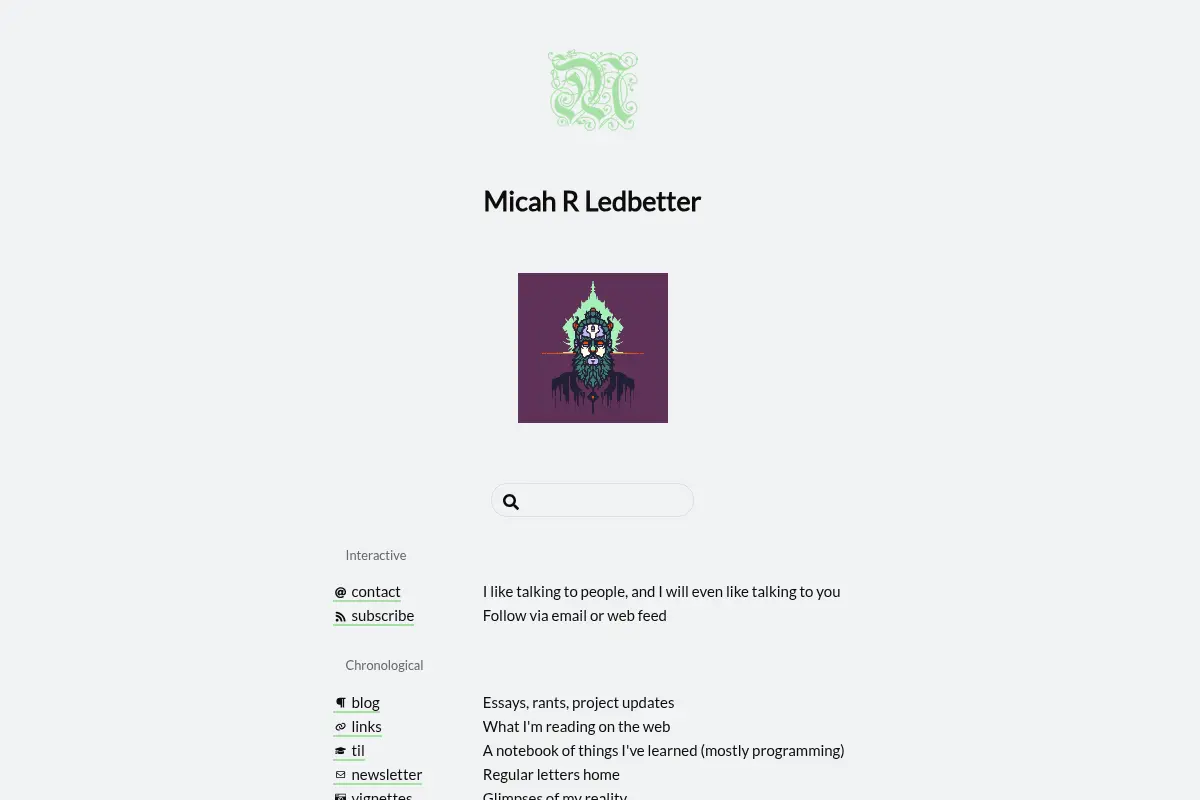 Micah R Ledbetter