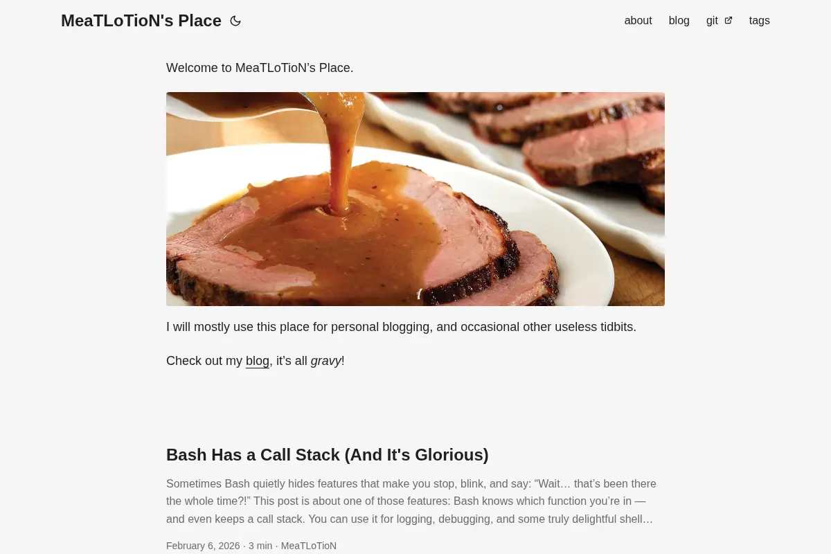 MeaTLoTioN's Place