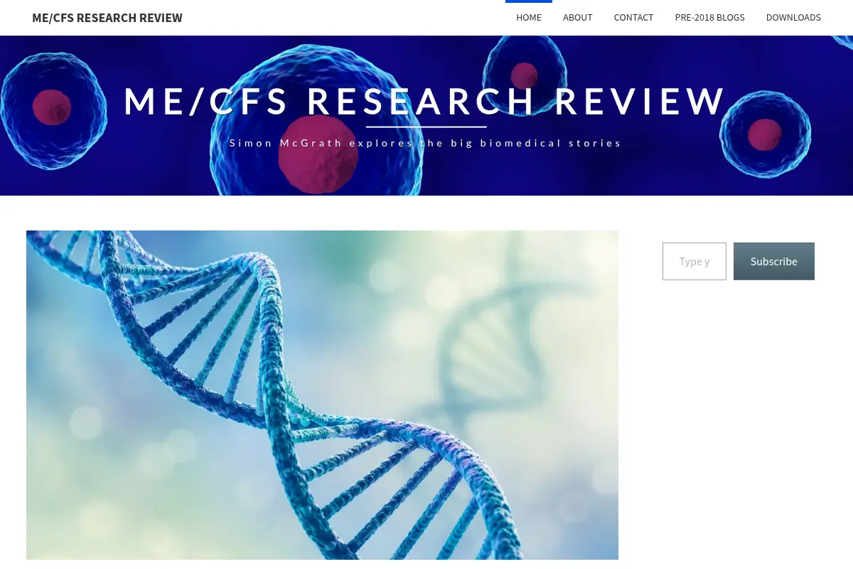 ME/CFS Research Review – Simon McGrath explores the big biomedical stories